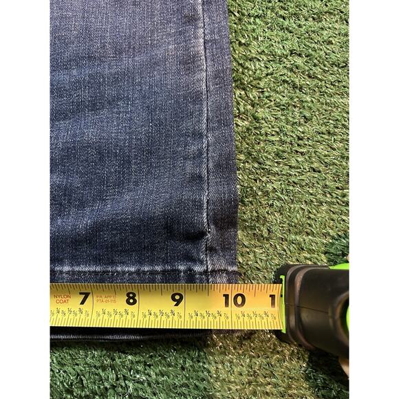 Ariat Women’s High Rise Trouser 27L Russell’s Western Flare Denim Wide Leg Jeans - Picture 9 of 11